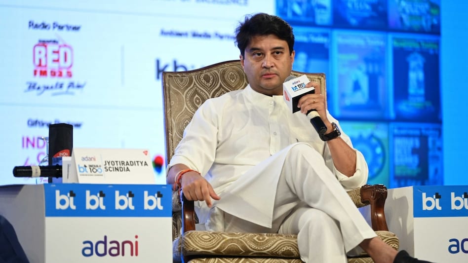 Union Minister for Civil Aviation Jyotiraditya Scindia at Business Today’s 'India @100' Summit Union Minister for Civil Aviation Jyotiraditya Scindia at Business Today’s 'India @100' Summit