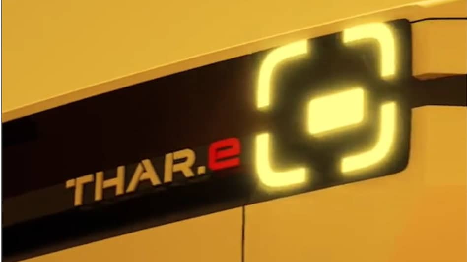 Thar.e will be an electric version of the 4x4 SUV Thar.e will be an electric version of the 4x4 SUV