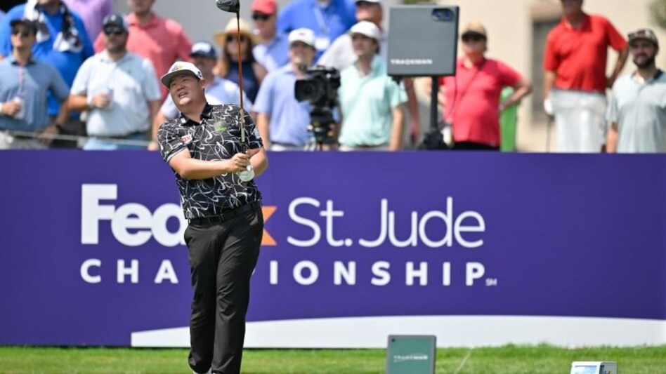 FedEx Cup 2022 Tour Championship runner-up Sungjae Im of South Korea in action at TPC Southwinds on Friday. Image courtesy PGA Tour/Getty Images. FedEx Cup 2022 Tour Championship runner-up Sungjae Im of South Korea in action at TPC Southwinds on Friday. Image courtesy PGA Tour/Getty Images.