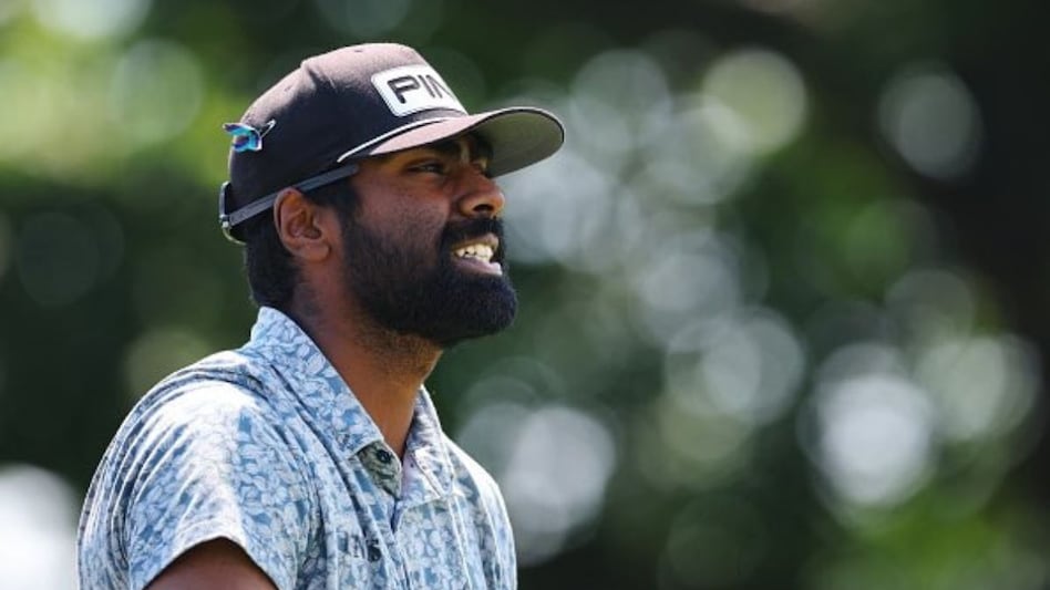 File photo of Indian-American star Sahit Theegala. Inage courtesy Twitter. File photo of Indian-American star Sahit Theegala. Inage courtesy Twitter.