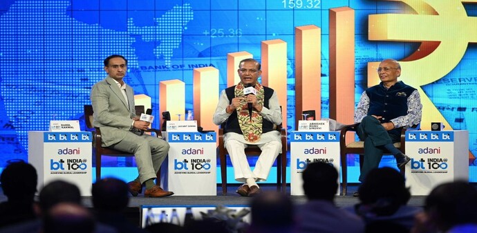 Abhishek Singhvi said that India's share of world manufacturing is 3 per cent compared to China's 28 per cent. Abhishek Singhvi said that India's share of world manufacturing is 3 per cent compared to China's 28 per cent.
