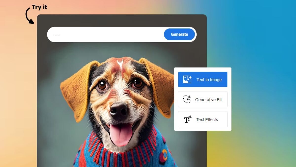 Adobe Firefly now available to all, will generate photos using AI for free