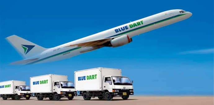 The shares of Blue Dart Express Limited were trading at Rs 6,769.00, up by 2.32 per cent. The shares of Blue Dart Express Limited were trading at Rs 6,769.00, up by 2.32 per cent.