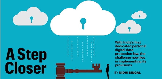 With India’s first dedicated personal digital data protection law, the challenge now lies in implementing its provisions With India’s first dedicated personal digital data protection law, the challenge now lies in implementing its provisions