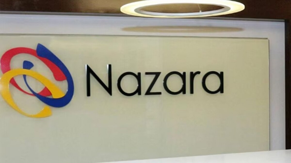 At 1.45 pm, shares of Nazara Technologies were trading at Rs 868.60, down by 1.55 per cent. At 1.45 pm, shares of Nazara Technologies were trading at Rs 868.60, down by 1.55 per cent.