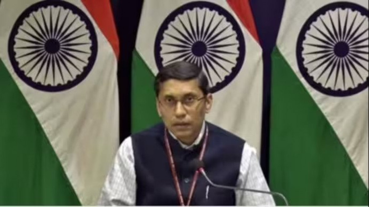 Arindam Bagchi said that India will examine the issue on a regular basis. Arindam Bagchi said that India will examine the issue on a regular basis.