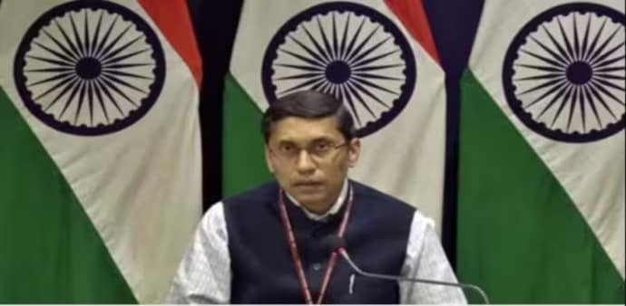 Arindam Bagchi said that India will examine the issue on a regular basis. Arindam Bagchi said that India will examine the issue on a regular basis.