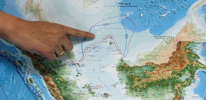 The South China Sea region (REUTERS/Beawiharta) The South China Sea region (REUTERS/Beawiharta)