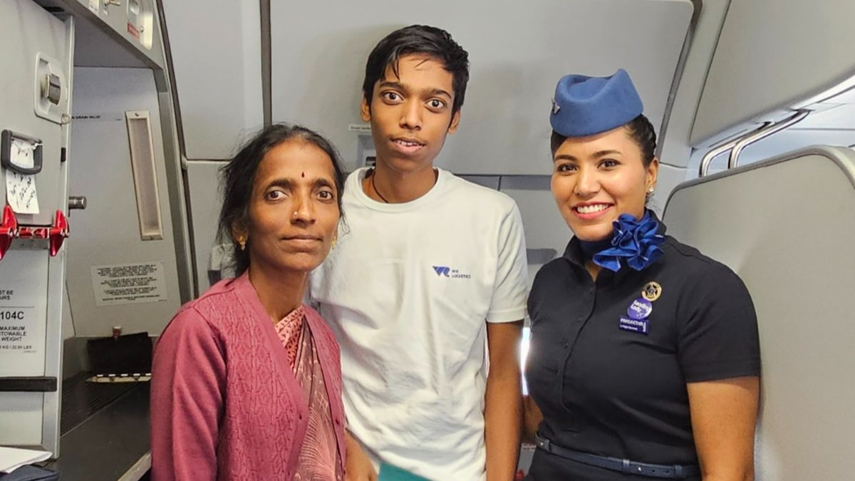 “You are truly an inspiration for all of us,” IndiGo crew say in their sweet note to India’s chess prodigy Praggnanandhaa “You are truly an inspiration for all of us,” IndiGo crew say in their sweet note to India’s chess prodigy Praggnanandhaa