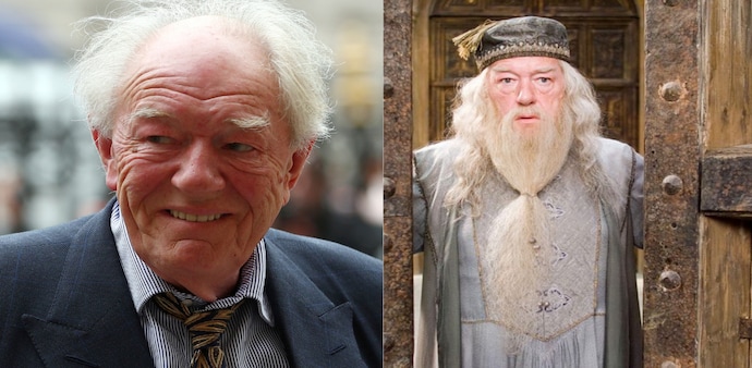 Michael Gambon, British actor who played Dumbledore in Harry Potter movies, dies aged 82 Michael Gambon, British actor who played Dumbledore in Harry Potter movies, dies aged 82