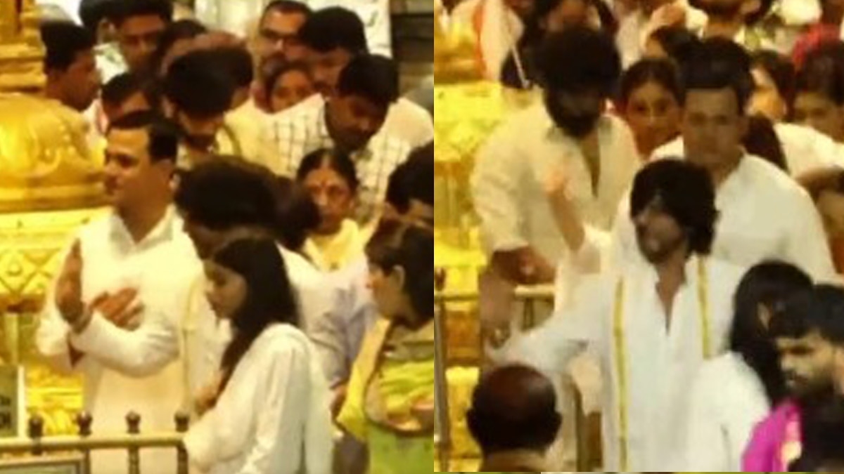 Shah Rukh Khan visited Tirupati’s Sri Venkateswara Swamy temple Shah Rukh Khan visited Tirupati’s Sri Venkateswara Swamy temple