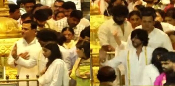 Shah Rukh Khan visited Tirupati’s Sri Venkateswara Swamy temple Shah Rukh Khan visited Tirupati’s Sri Venkateswara Swamy temple