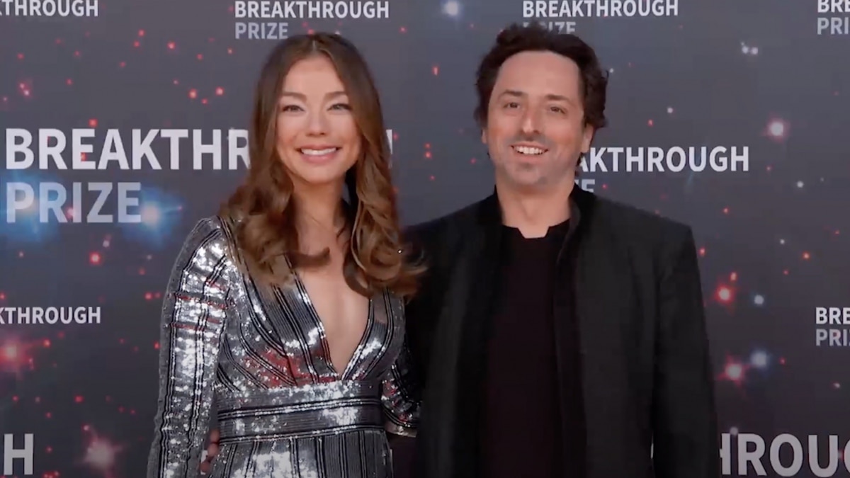 Nicole Shanahan and Sergey Brin Nicole Shanahan and Sergey Brin