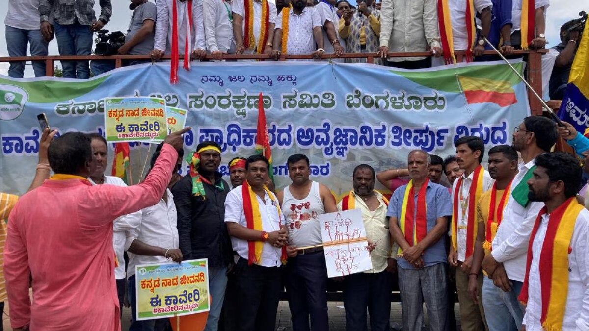 Karnataka bandh today over the Cauvery water dispute Karnataka bandh today over the Cauvery water dispute
