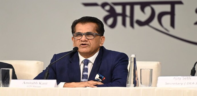 India's G20 sherpa Amitabh Kant on Friday. Photo: Hardik Chhabra India's G20 sherpa Amitabh Kant on Friday. Photo: Hardik Chhabra