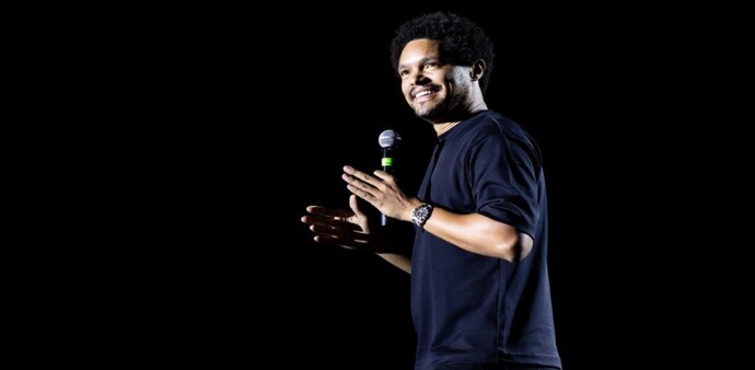 Trevor Noah said that the audience was not able to hear the comedians on stage Trevor Noah said that the audience was not able to hear the comedians on stage