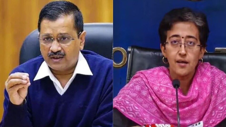 Delhi Chief Minister Arvind Kejriwal (L) and Delhi Services Minister Atishi (R) Delhi Chief Minister Arvind Kejriwal (L) and Delhi Services Minister Atishi (R)