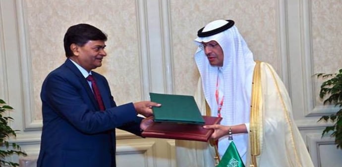 The MoU also paves the way for greater cooperation between energy sector companies in India and Saudi Arabia The MoU also paves the way for greater cooperation between energy sector companies in India and Saudi Arabia