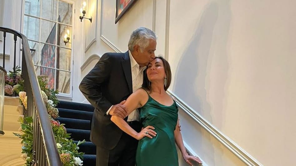 Harish Salve got married to Trina at an opulent ceremony in London on Sunday Harish Salve got married to Trina at an opulent ceremony in London on Sunday