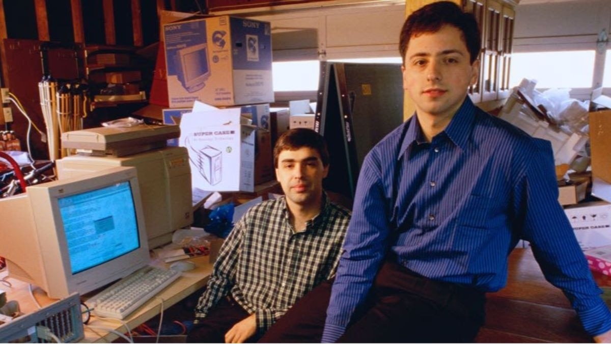 Larry Page (left) and Sergey Brin (picture: Google) Larry Page (left) and Sergey Brin (picture: Google)