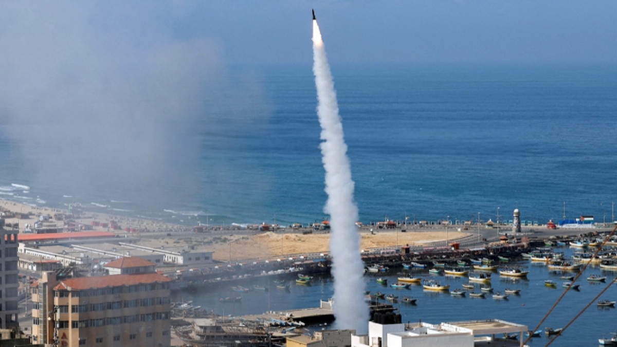 Earlier in the day, Israel declared a 'state of war' and launched air strikes on Gaza strip after a surprise rocket attack by Palestine's Hamas militants. Earlier in the day, Israel declared a 'state of war' and launched air strikes on Gaza strip after a surprise rocket attack by Palestine's Hamas militants.
