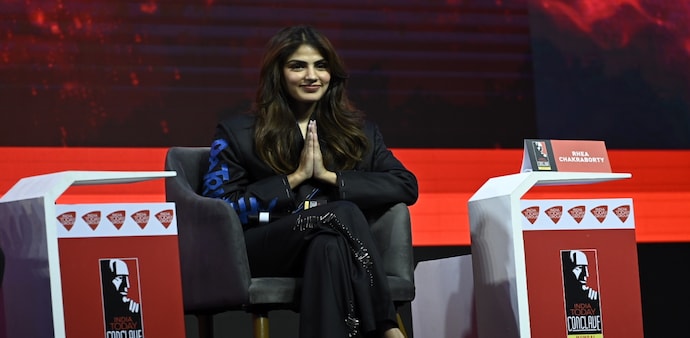 Rhea Chakraborty was arrested by the Narcotics Control Bureau (NCB) in September 2020 and subsequently spent nearly six weeks in Byculla jail. (Photo: Chandradeep Kumar) Rhea Chakraborty was arrested by the Narcotics Control Bureau (NCB) in September 2020 and subsequently spent nearly six weeks in Byculla jail. (Photo: Chandradeep Kumar)