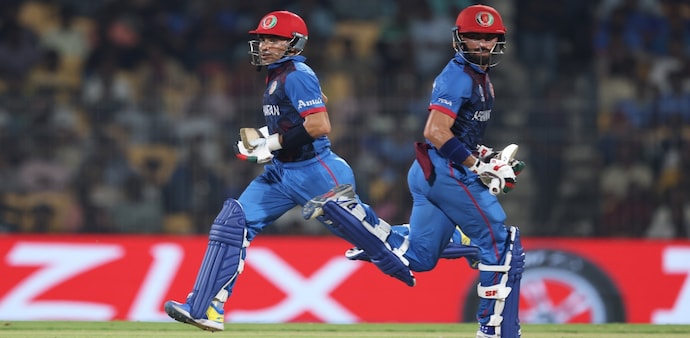 Chasing 282 to win, Afghanistan were off to a spectacular start as their opening pair added 130 runs in 21 overs. Chasing 282 to win, Afghanistan were off to a spectacular start as their opening pair added 130 runs in 21 overs.