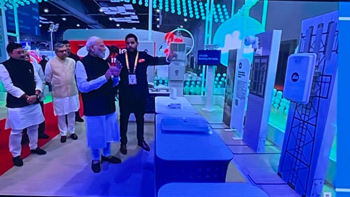 At the event, the Reliance Jio Infocomm Limited introduced India's first satellite-based giga fibre service called JioSpaceFiber. At the event, the Reliance Jio Infocomm Limited introduced India's first satellite-based giga fibre service called JioSpaceFiber.