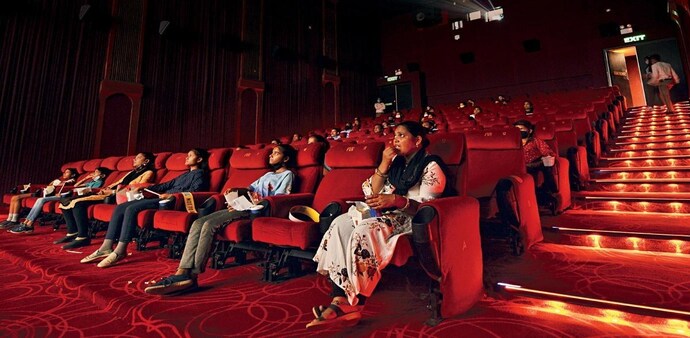 Cinema is the most preferred form of leisure, says the survey. Cinema is the most preferred form of leisure, says the survey.