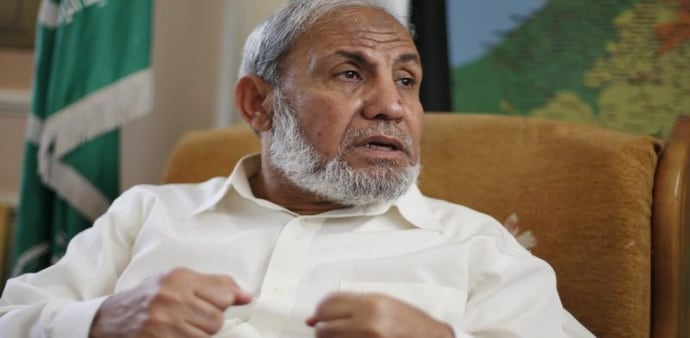 Hamas Commander Mahmoud Al-Zahar Hamas Commander Mahmoud Al-Zahar