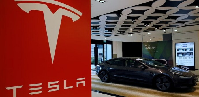 Sales of China-made Model 3 and Model Y cars were down 12.0% from a month earlier Sales of China-made Model 3 and Model Y cars were down 12.0% from a month earlier