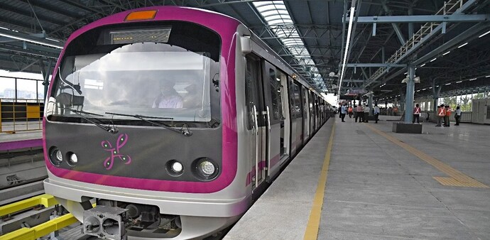 BJP MP Tejasvi Surya said that the new metro line is a reminder that public transport is the answer to traffic congestion. BJP MP Tejasvi Surya said that the new metro line is a reminder that public transport is the answer to traffic congestion.