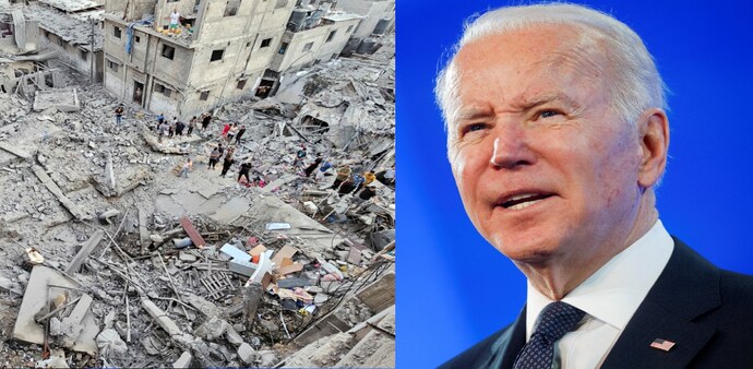 Israel-Hamas war: Netizens left unimpressed by US aid to Gazans Israel-Hamas war: Netizens left unimpressed by US aid to Gazans