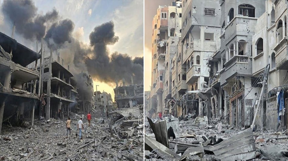 Pictures emerging from Gaza show massive damage and destruction all around. Pictures emerging from Gaza show massive damage and destruction all around.