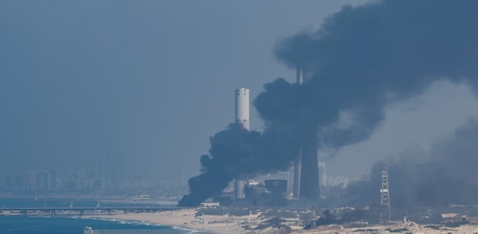 The Israeli Air Force shared footage of its strikes at Hamas targets in the Gaza Strip. The Israeli Air Force shared footage of its strikes at Hamas targets in the Gaza Strip.