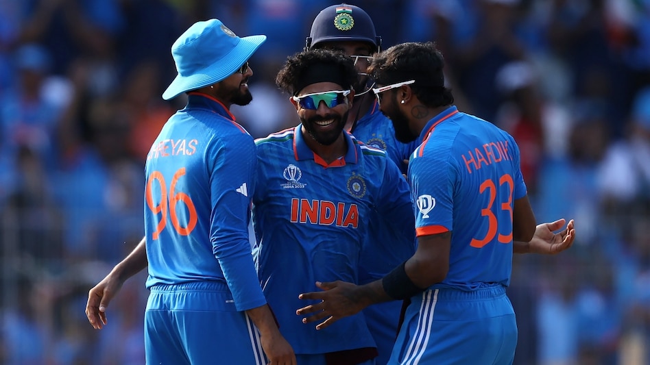 India vs Australia: After Kuldeep Yadav, Ravindra Jadeja took charge and demolished the batting line-up by picking up three wickets in just nine deliveries. India vs Australia: After Kuldeep Yadav, Ravindra Jadeja took charge and demolished the batting line-up by picking up three wickets in just nine deliveries.