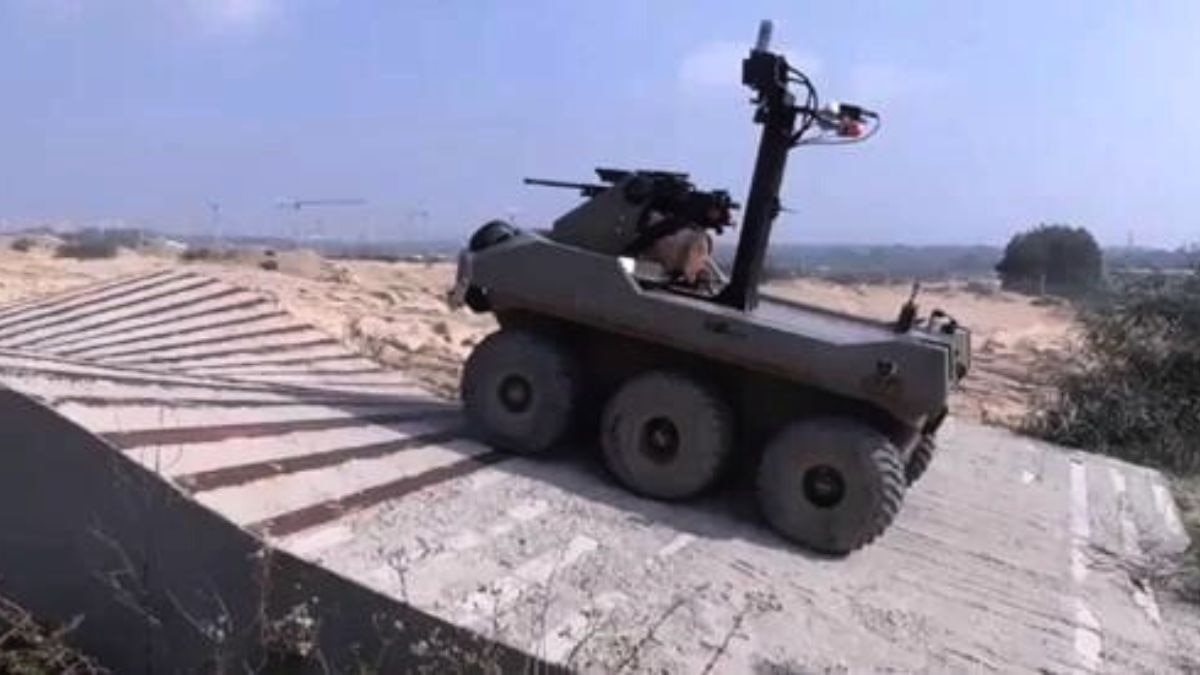 Jaguar Robot used by the Israel Defense Forces Jaguar Robot used by the Israel Defense Forces