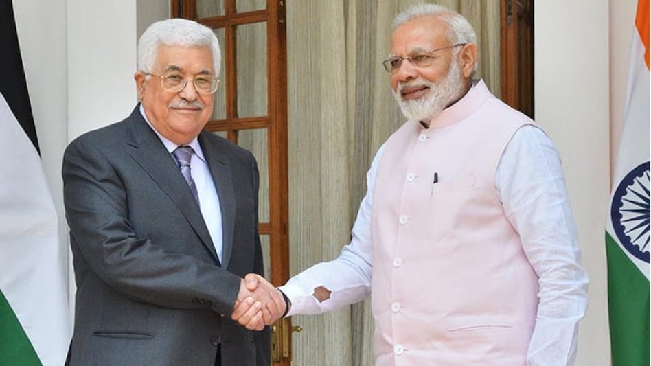 Prime Minister Narendra Modi speaks to Palestinian President Mahmoud Abbas Prime Minister Narendra Modi speaks to Palestinian President Mahmoud Abbas