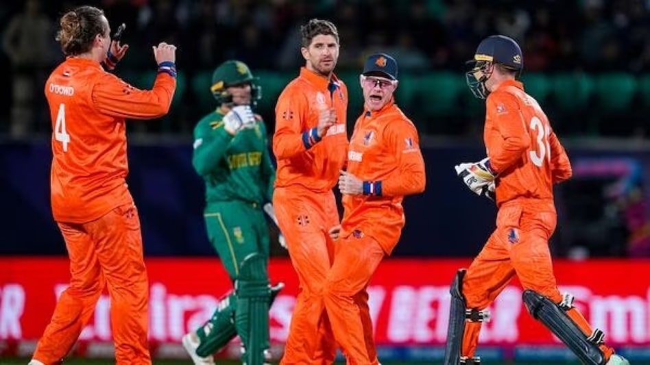 Netherlands' surprise win comes just days after Afghanistan produced the first shock of this World Cup when they crushed defending champions England Netherlands' surprise win comes just days after Afghanistan produced the first shock of this World Cup when they crushed defending champions England