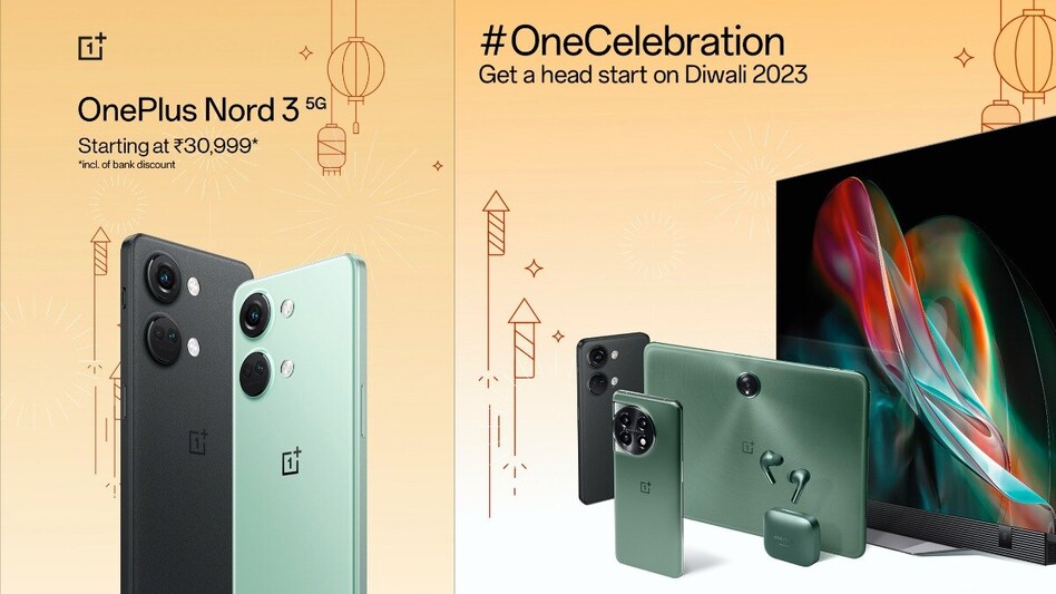 Buying a gadget under Rs 30,000 this Diwali? Take a look at OnePlus Nord 3, Nord CE3 and other top deals Buying a gadget under Rs 30,000 this Diwali? Take a look at OnePlus Nord 3, Nord CE3 and other top deals