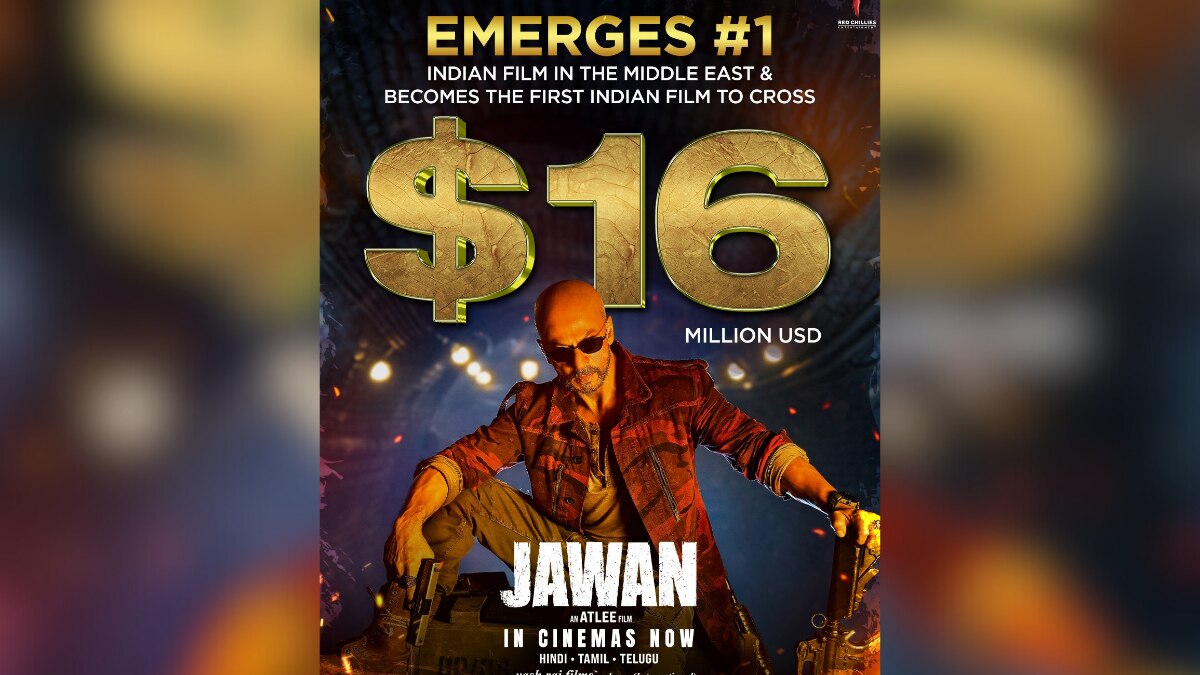 'Jawan' creates history again! Shah Rukh Khan-starrer becomes first Indian film to earn over $16 mn in Middle East