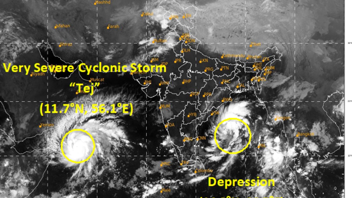 The cyclone is not expected to have any impact over the country's west coast. Maharashtra and Gujarat are safe The cyclone is not expected to have any impact over the country's west coast. Maharashtra and Gujarat are safe