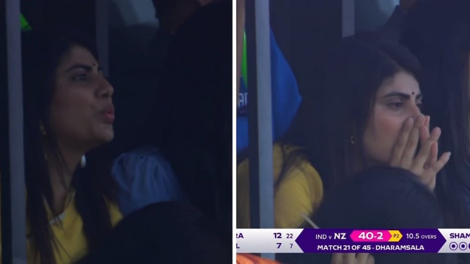 Ravindra smacked it straight to Jadeja at the backward point, but the ball popped out of his hands before the all-rounder could finish the catch. His wife, Rivaba's response to the dejected crowd is gaining all the attraction Ravindra smacked it straight to Jadeja at the backward point, but the ball popped out of his hands before the all-rounder could finish the catch. His wife, Rivaba's response to the dejected crowd is gaining all the attraction