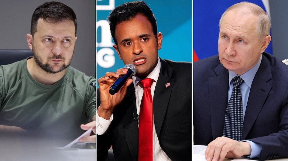 Ramaswamy said the US should not be involved in "another forever-war". Ramaswamy said the US should not be involved in "another forever-war".