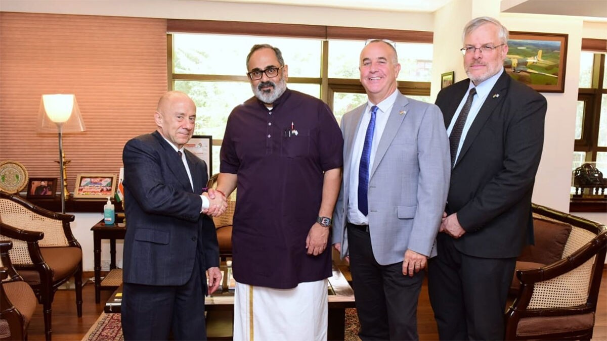Over the last ten days, Indian heads of some of the leading technology companies have met Rajeev Chandrasekhar Over the last ten days, Indian heads of some of the leading technology companies have met Rajeev Chandrasekhar