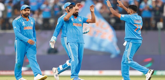 India vs New Zealand: Mohammed Shami picked up 5 wickets followed by Kuldeep Yadav (2) India vs New Zealand: Mohammed Shami picked up 5 wickets followed by Kuldeep Yadav (2)