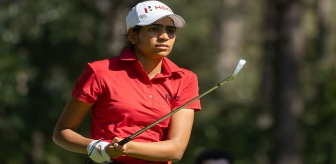 File photo of Diksha Dagar, India’s top performer on the Ladies European Tour this year. Image courtesy LET. File photo of Diksha Dagar, India’s top performer on the Ladies European Tour this year. Image courtesy LET.
