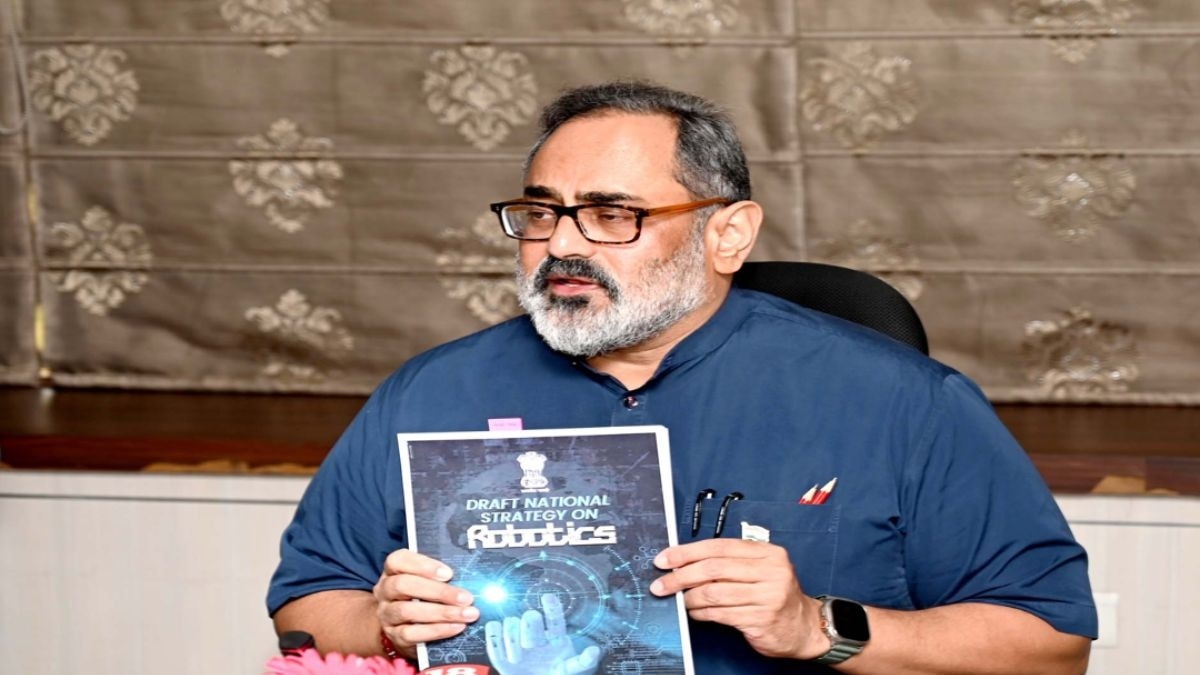 Union Minister of State for Skill Development & Entrepreneurship and Electronics & IT, Rajeev Chandrasekhar Union Minister of State for Skill Development & Entrepreneurship and Electronics & IT, Rajeev Chandrasekhar