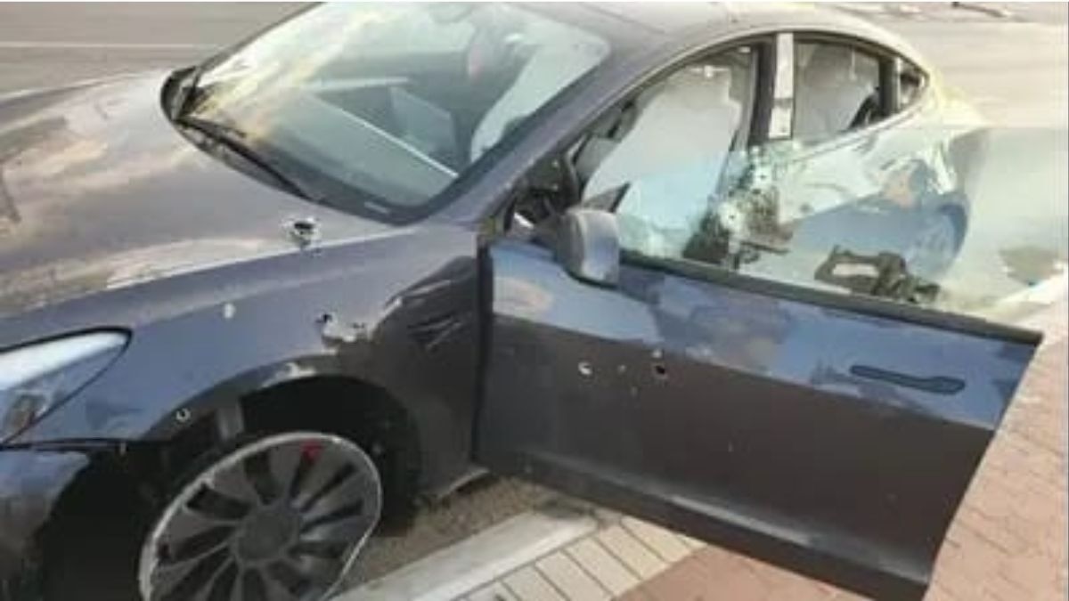 An Israeli man claimed that Tesla EV saved him from Hamas terrorists An Israeli man claimed that Tesla EV saved him from Hamas terrorists