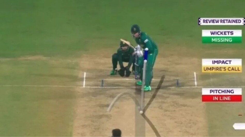 ICC has addressed the controversial LBW verdict involving South African batter Rassie van der Dussen in the World Cup match against Pakistan ICC has addressed the controversial LBW verdict involving South African batter Rassie van der Dussen in the World Cup match against Pakistan